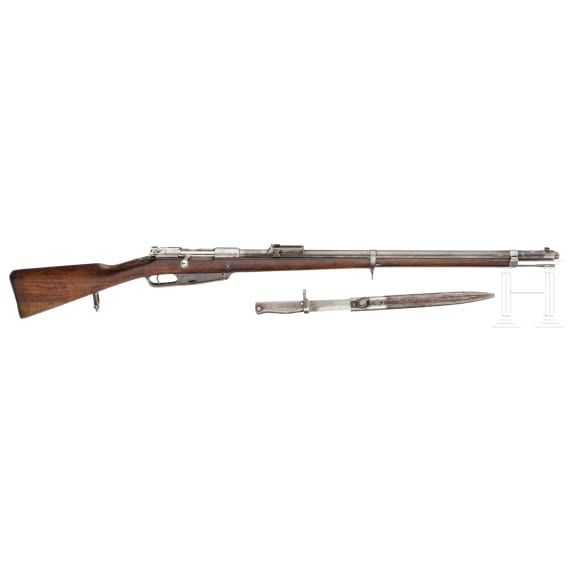 A Danzig Mod. Gewehr 88/05, 1890, with Ersatz bayonet