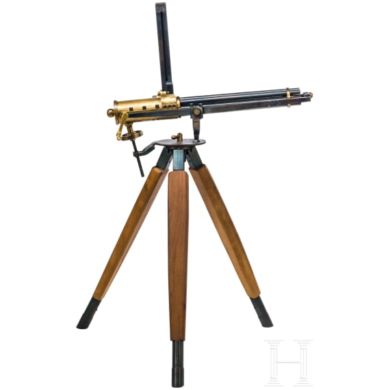 A model of a Gatling Gun, M 1862