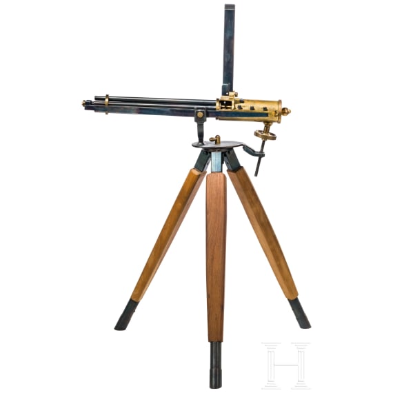 A model of a Gatling Gun, M 1862