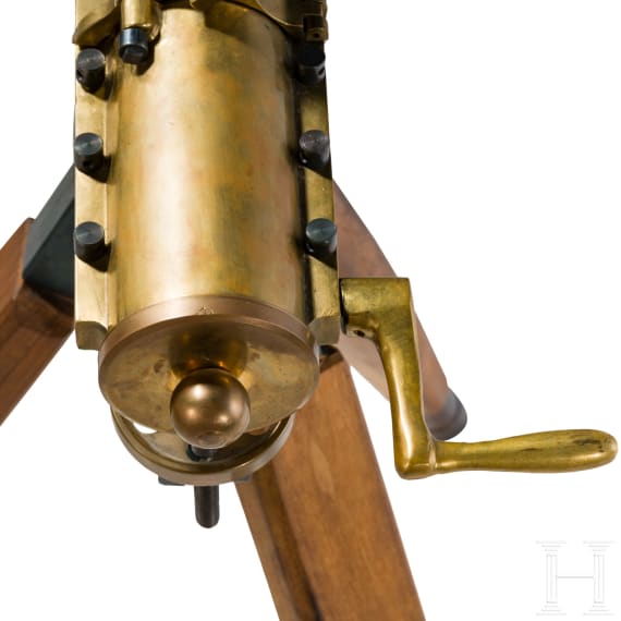 A model of a Gatling Gun, M 1862