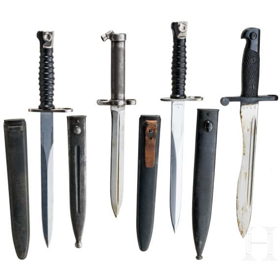 Four bayonets (CH, ES, SE)