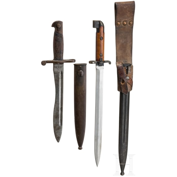 Two bayonets (Sweden, Spain)
