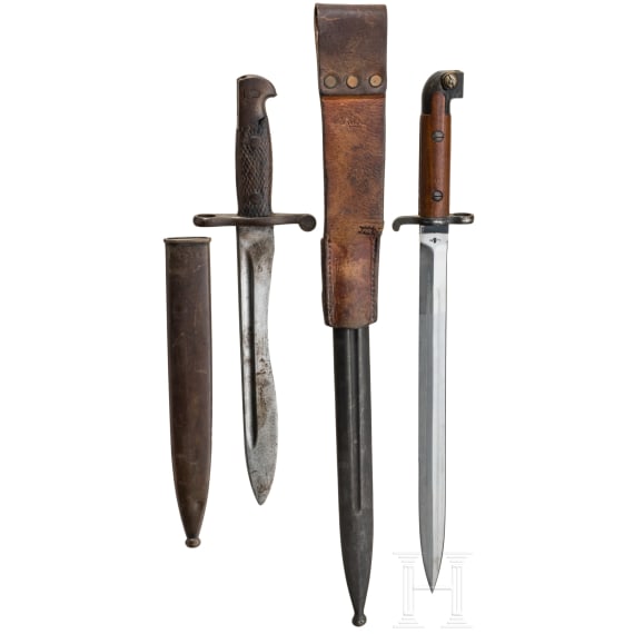 Two bayonets (Sweden, Spain)