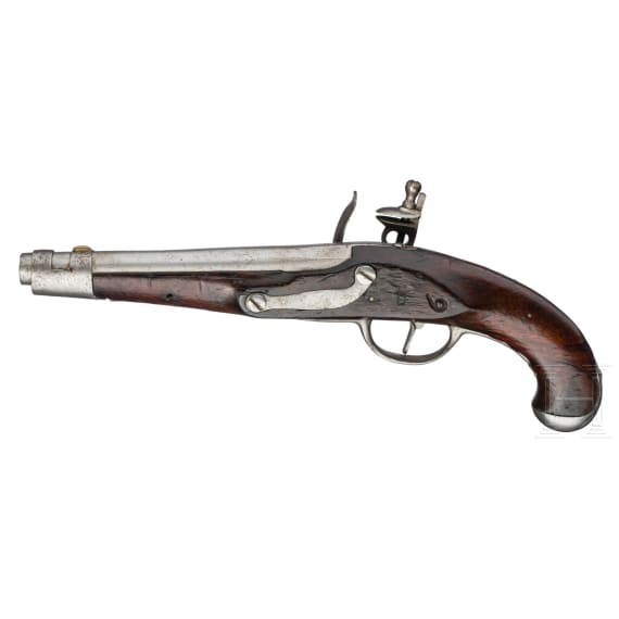 An M 1806 Fortschau flintlock pistol