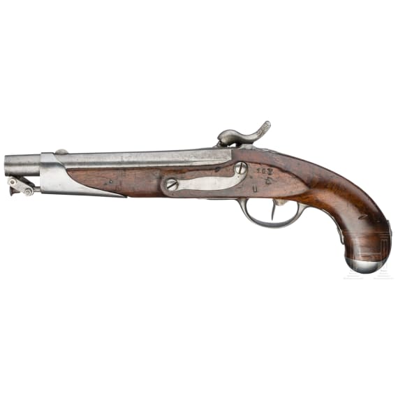 A percussion pistol M 1816/43 UM