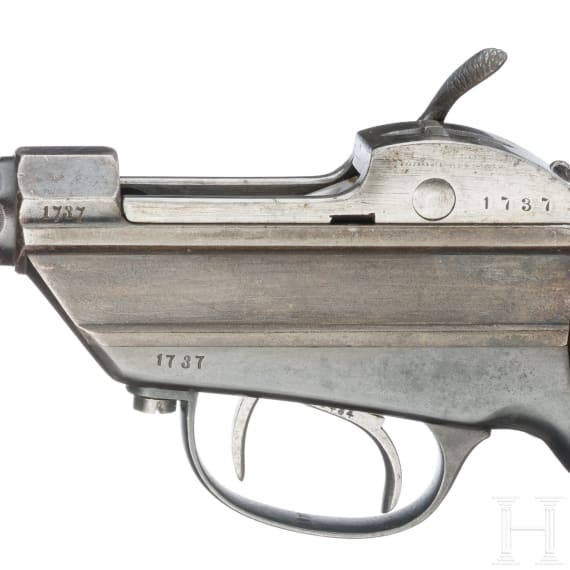 A Werder M1869 pistol