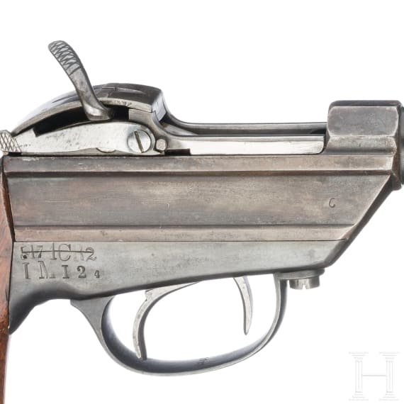 A Werder M1869 pistol