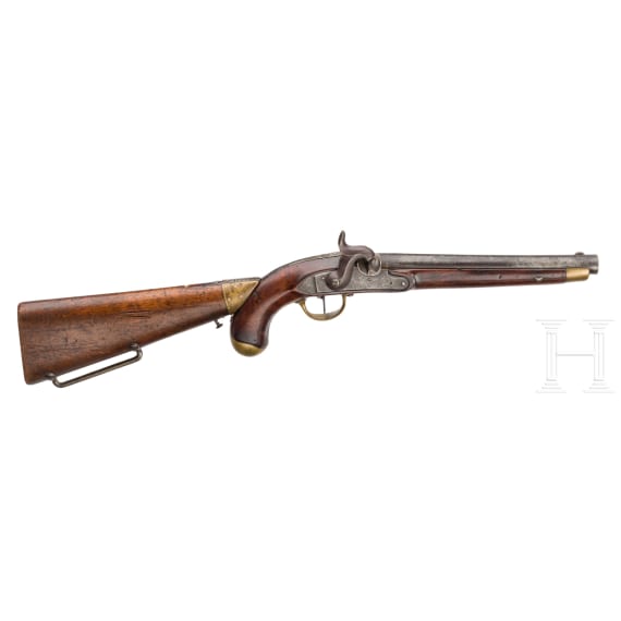 Hanover - a percussion carbine pistol M 1816