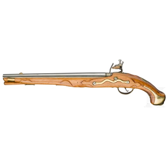 A reproduction of a cavalry pistol M 1731
