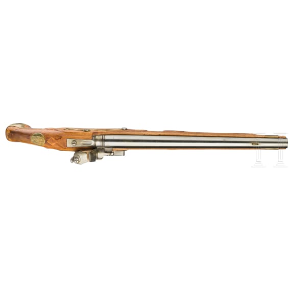 A reproduction of a cavalry pistol M 1731