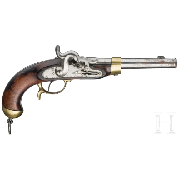 A cavalry percussion pistol M 1850 by Potsdam