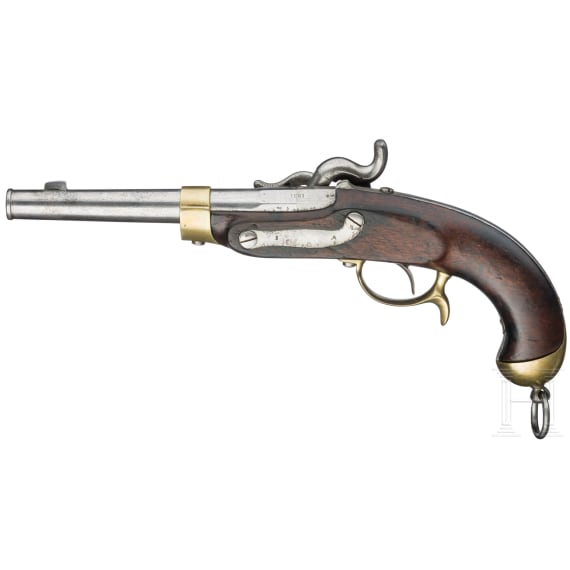 A cavalry percussion pistol M 1850 by Potsdam