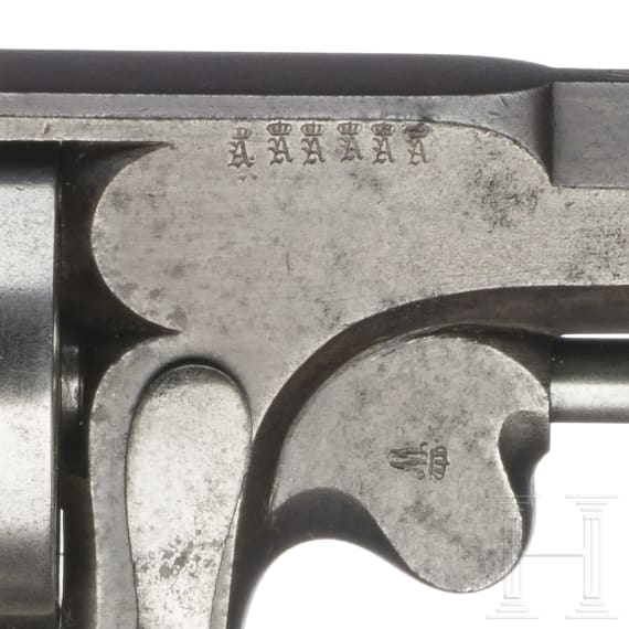 Perkussions-Marinerevolver System Adams-Beaumont Mod. 1869, Schmidt & N&ouml;schel in Suhl