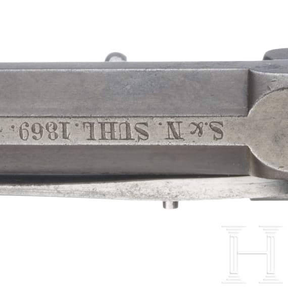 Perkussions-Marinerevolver System Adams-Beaumont Mod. 1869, Schmidt & N&ouml;schel in Suhl
