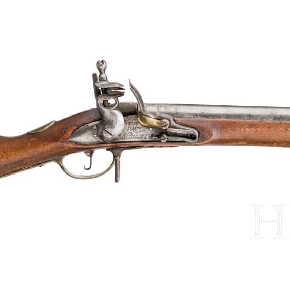 Steinschloss-Infanteriegewehr des Schw&auml;bischen Kreises, um 1800