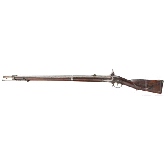 Aptiertes Perkussions-Sch&uuml;tzengewehr 1817/30, mit Bajonett, Oberndorf