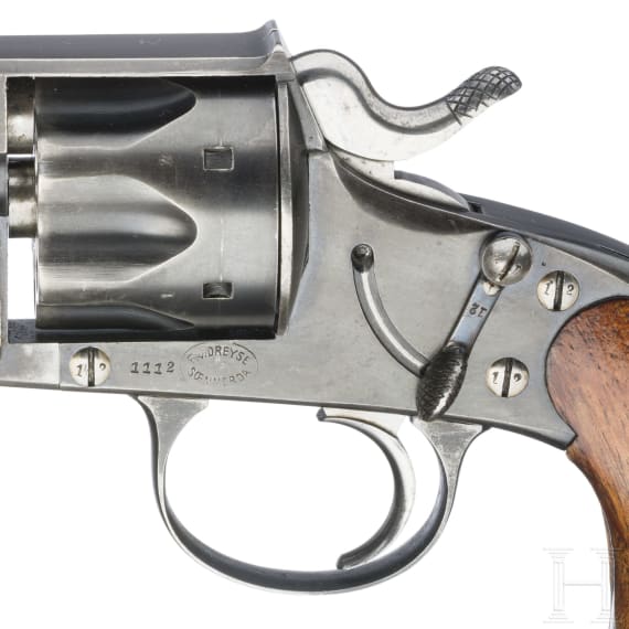 Reichsrevolver Mod. 1883, F.v. Dreyse S&ouml;mmerda