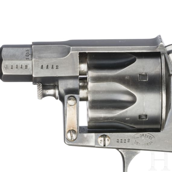 Reichsrevolver Mod. 1883, F.v. Dreyse S&ouml;mmerda