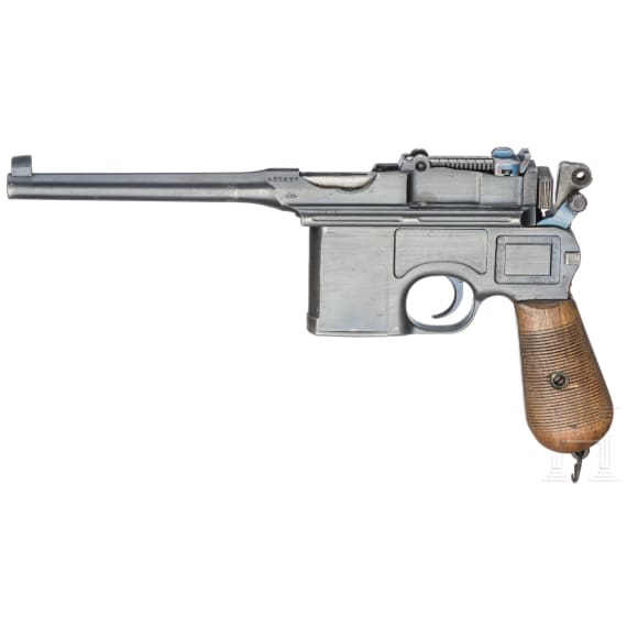 Mauser Mod. C 96 "Wartime Commercial", mit Anschlagkasten