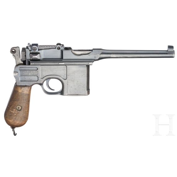 Mauser Mod. C 96 "Wartime Commercial", mit Anschlagkasten