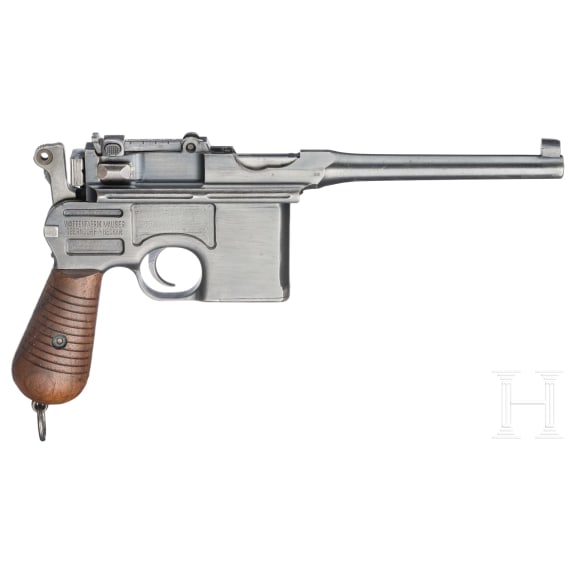 Mauser Mod. C 96/16, mit Anschlagkasten