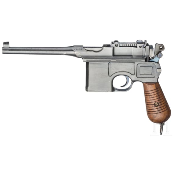 Mauser Mod. C 96/16, mit Anschlagkasten