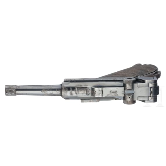 Mauser Pistole 08, Code "1938 S/42", mit Koffertasche