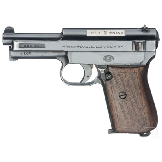 A Mauser Mod. 1914/34, Navy, post-war use by Norwegian police
