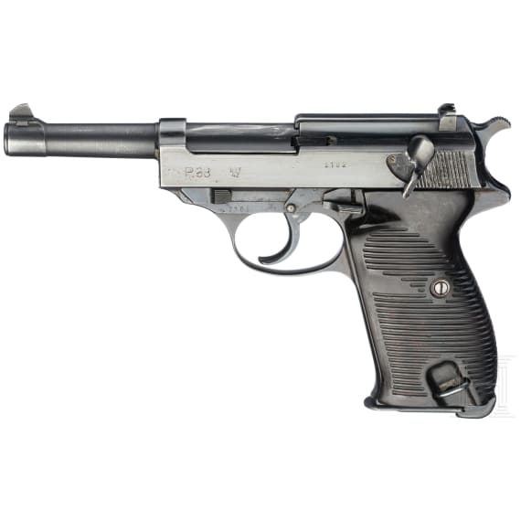 A Mauser Mod. P 38, Code "byf - 42"