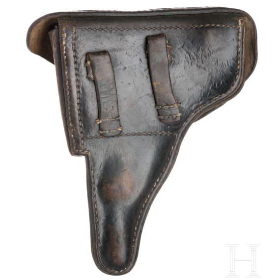 Walther Mod. P38 "Nullserie", zweite Variante, mit Koffertasche