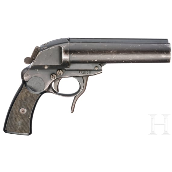 Doppell&auml;ufige Fliegerleuchtpistole Mod. L, Code "gpt - 1943"