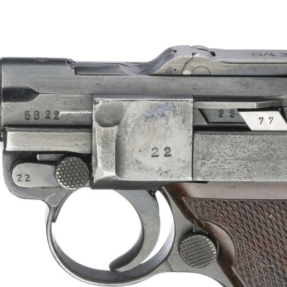Mauser Pistole 08, Code "42 S/42", (1942) VOPO