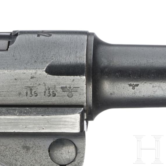 Mauser Pistole 08, Code "42 S/42", (1942) VOPO