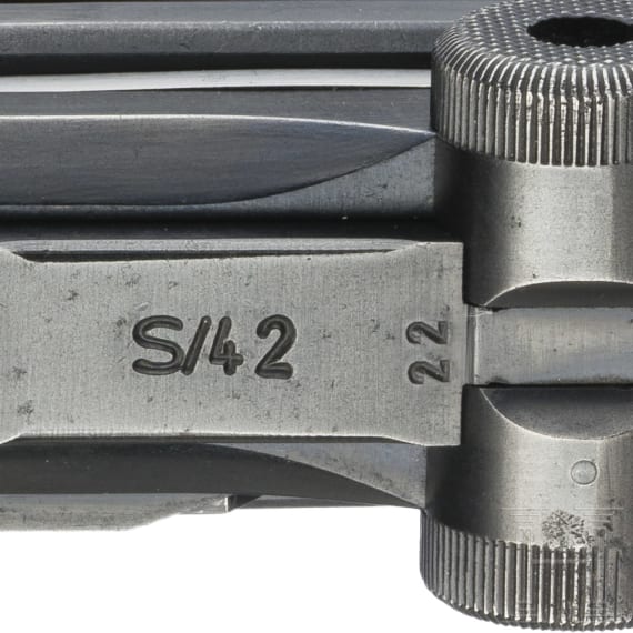 Mauser Pistole 08, Code "42 S/42", (1942) VOPO