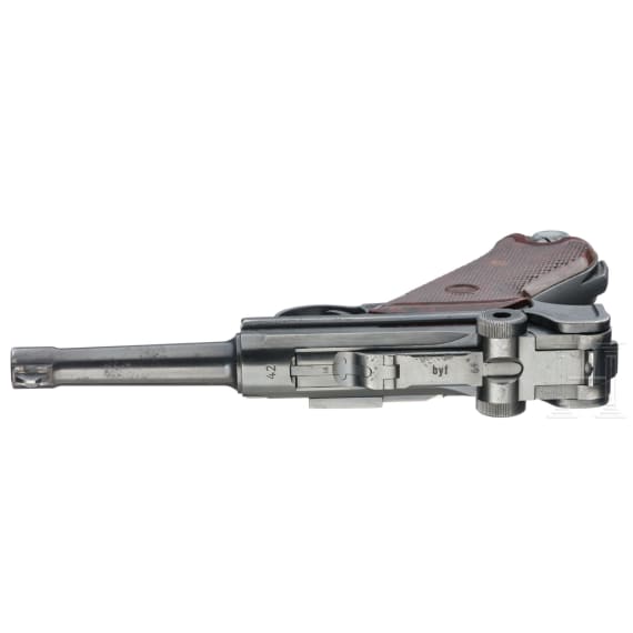 Mauser Pistole 08, Code "42 byf", (1942) Polizei
