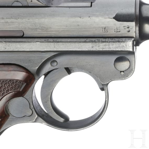 Mauser Pistole 08, Code "42 byf", (1942) Polizei
