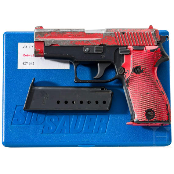 SIG Sauer Mod. P 6 &Uuml;b, Polizei NW, in SIG-Sauer Box