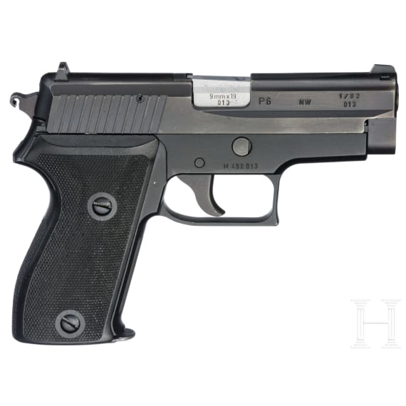 SIG Sauer Mod. P 6, Polizei NW, in Box