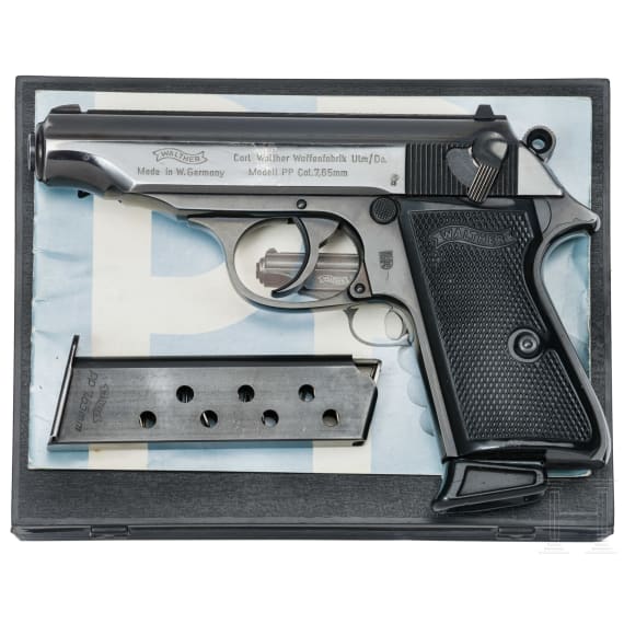 Walther (Ulm) Mod. PP, Polizei Hessen, in Box