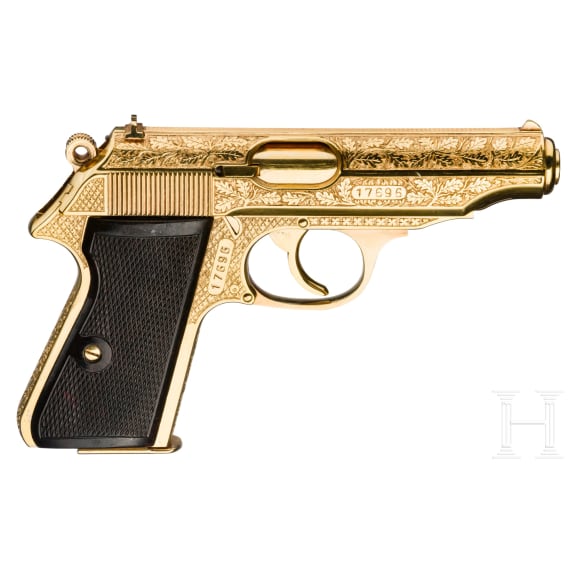 Walther Mod. PP 1001, Ehrengabe f&uuml;r Staatsg&auml;ste der DDR, in Kassette