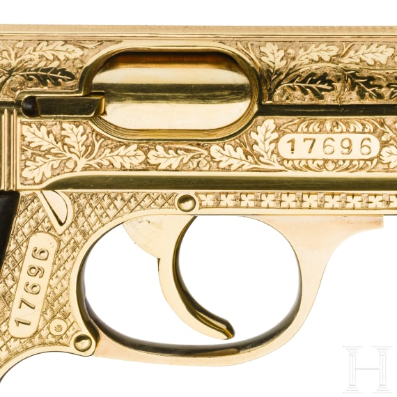 Walther Mod. PP 1001, Ehrengabe f&uuml;r Staatsg&auml;ste der DDR, in Kassette