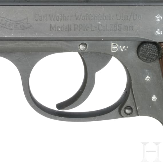 Walther PPK-L (BW), mit Tasche
