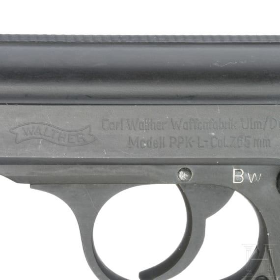 Walther PPK-L (BW), mit Tasche