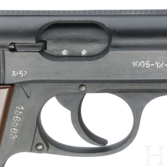 Walther PPK-L (BW), mit Tasche