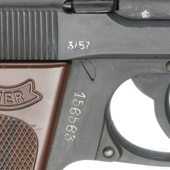 Walther PPK-L (BW), mit Tasche