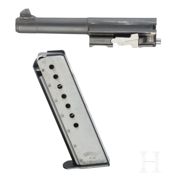 Walther Wechsellauf Mod. P 38 / P 1, mit Ersatzmagazin