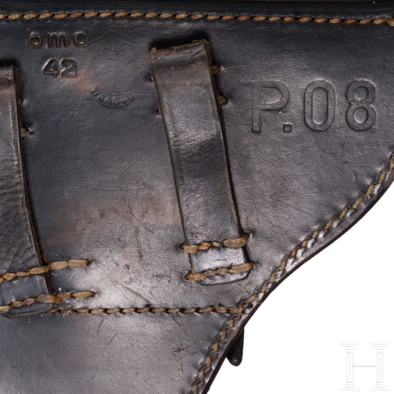 Two Luger holsters, WW II