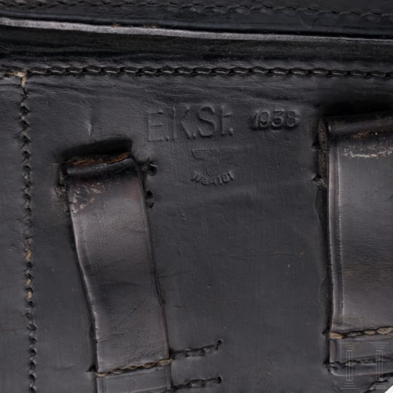 Two Luger holsters, WW II