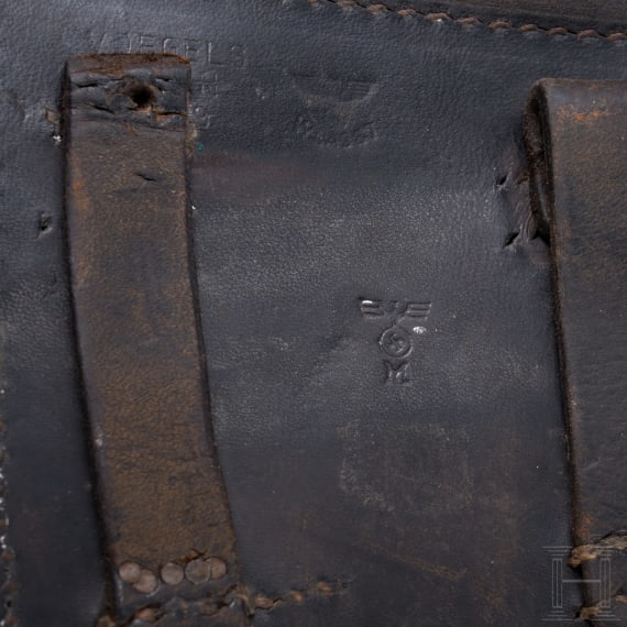 Two Luger holsters, WW II