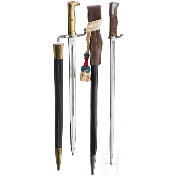 Two bayonets M71 and M 98 lang n.A.